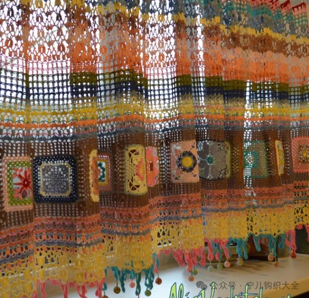 This Bohemian-style Handmade Curtain: A True Artistic Gem in Home Decoration